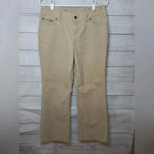 L.L. Bean favorite fit corduroy pants size 8 Petite